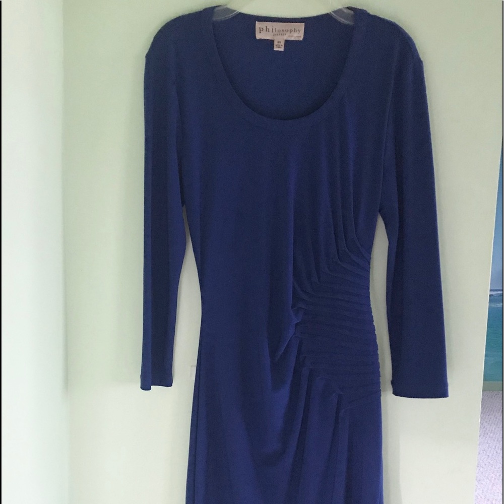Blue dress